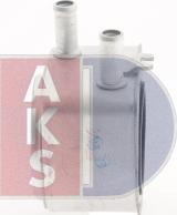 AKS Dasis 166002N - Масляний радіатор, рухове масло autozip.com.ua