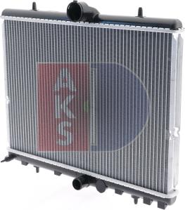 AKS Dasis 160045N - Радіатор, охолодження двигуна autozip.com.ua