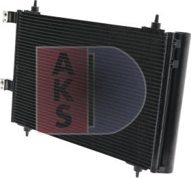 AKS Dasis 162004N - Конденсатор, кондиціонер autozip.com.ua