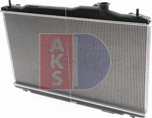 AKS Dasis 100092N - Радіатор, охолодження двигуна autozip.com.ua