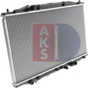 AKS Dasis 100065N - Радіатор, охолодження двигуна autozip.com.ua