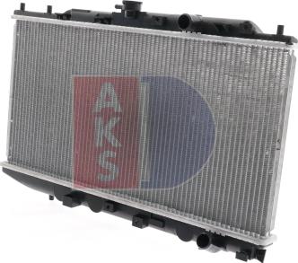 AKS Dasis 100350N - Радіатор, охолодження двигуна autozip.com.ua