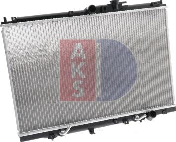 AKS Dasis 101300N - Радіатор, охолодження двигуна autozip.com.ua