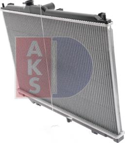 AKS Dasis 101300N - Радіатор, охолодження двигуна autozip.com.ua
