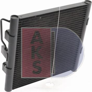 AKS Dasis 102050N - Конденсатор, кондиціонер autozip.com.ua
