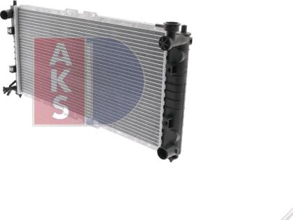 AKS Dasis 110900N - Радіатор, охолодження двигуна autozip.com.ua