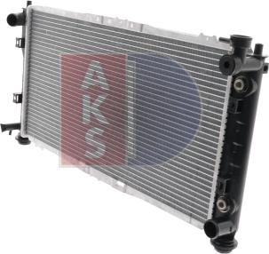 AKS Dasis 110910N - Радіатор, охолодження двигуна autozip.com.ua