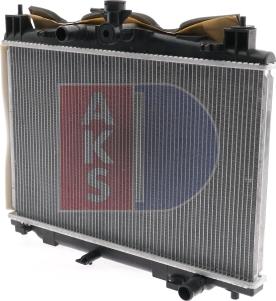 AKS Dasis 110065N - Радіатор, охолодження двигуна autozip.com.ua
