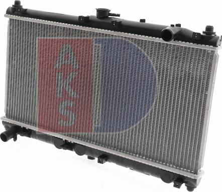 AKS Dasis 111290N - Радіатор, охолодження двигуна autozip.com.ua