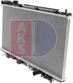 AKS Dasis 111270N - Радіатор, охолодження двигуна autozip.com.ua