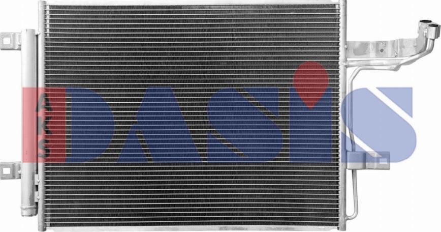 AKS Dasis 112008N - Конденсатор, кондиціонер autozip.com.ua