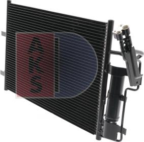 AKS Dasis 112021N - Конденсатор, кондиціонер autozip.com.ua