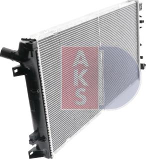 AKS Dasis 180059N - Радіатор, охолодження двигуна autozip.com.ua
