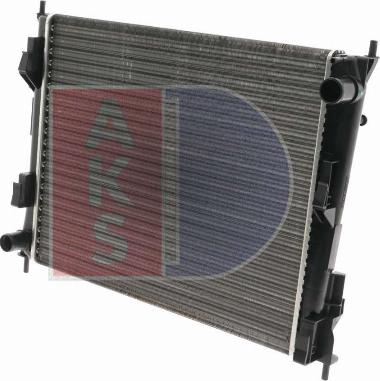AKS Dasis 180064N - Радіатор, охолодження двигуна autozip.com.ua
