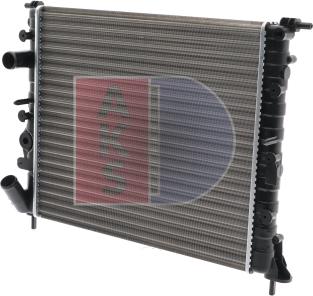 AKS Dasis 180240N - Радіатор, охолодження двигуна autozip.com.ua