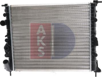 AKS Dasis 180200N - Радіатор, охолодження двигуна autozip.com.ua