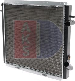 AKS Dasis 180720N - Радіатор, охолодження двигуна autozip.com.ua