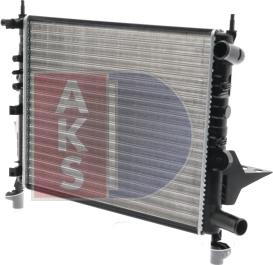 AKS Dasis 181330N - Радіатор, охолодження двигуна autozip.com.ua