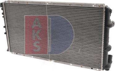 AKS Dasis 181770N - Радіатор, охолодження двигуна autozip.com.ua