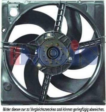 AKS Dasis 188002N - Вентилятор, охолодження двигуна autozip.com.ua