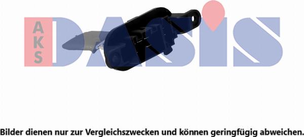 AKS Dasis 188136N - Опір, реле, вентилятор салону autozip.com.ua