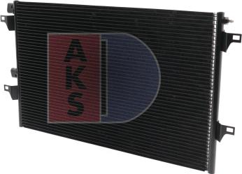 AKS Dasis 182400N - Конденсатор, кондиціонер autozip.com.ua