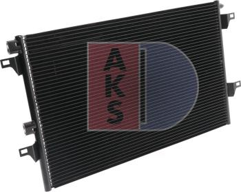 AKS Dasis 182400N - Конденсатор, кондиціонер autozip.com.ua