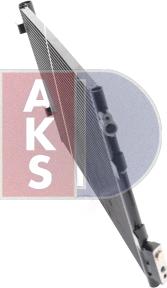AKS Dasis 182049N - Конденсатор, кондиціонер autozip.com.ua