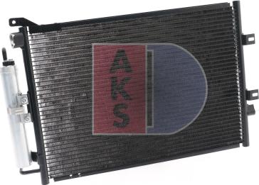 AKS Dasis 182036N - Конденсатор, кондиціонер autozip.com.ua