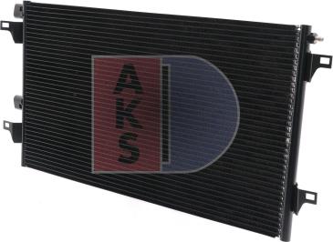 AKS Dasis 182031N - Конденсатор, кондиціонер autozip.com.ua