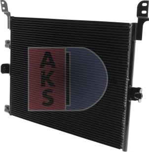 AKS Dasis 182028N - Конденсатор, кондиціонер autozip.com.ua
