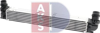 AKS Dasis 187037N - Интеркулер autozip.com.ua