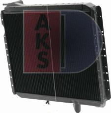 AKS Dasis 131680N - Радіатор, охолодження двигуна autozip.com.ua