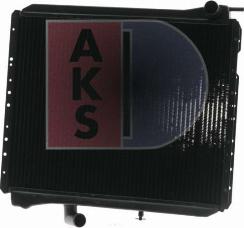 AKS Dasis 131680N - Радіатор, охолодження двигуна autozip.com.ua