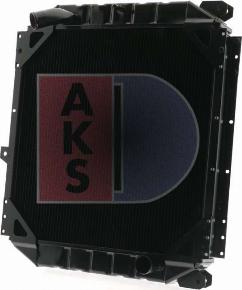 AKS Dasis 131320N - Радіатор, охолодження двигуна autozip.com.ua