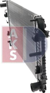 AKS Dasis 120000N - Радіатор, охолодження двигуна autozip.com.ua