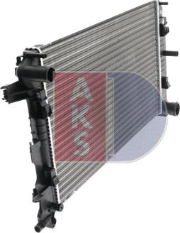 AKS Dasis 120000N - Радіатор, охолодження двигуна autozip.com.ua