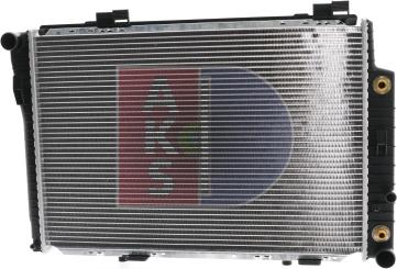 AKS Dasis 120740N - Радіатор, охолодження двигуна autozip.com.ua