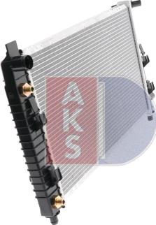 AKS Dasis 121750N - Радіатор, охолодження двигуна autozip.com.ua