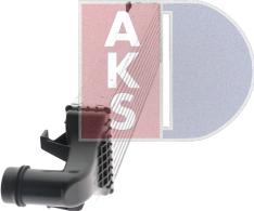 AKS Dasis 127022N - Интеркулер autozip.com.ua