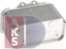 AKS Dasis 176011N - Масляний радіатор, рухове масло autozip.com.ua