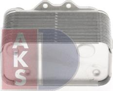 AKS Dasis 176011N - Масляний радіатор, рухове масло autozip.com.ua