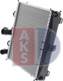 AKS Dasis 170000N - Радіатор, охолодження двигуна autozip.com.ua