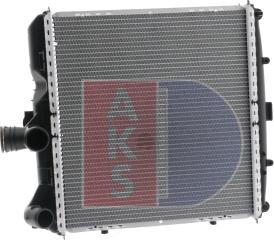 AKS Dasis 170000N - Радіатор, охолодження двигуна autozip.com.ua