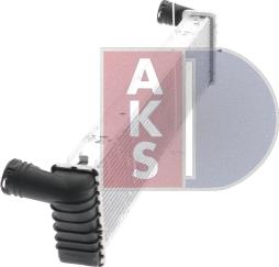 AKS Dasis 170003N - Радіатор, охолодження двигуна autozip.com.ua