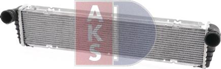 AKS Dasis 170003N - Радіатор, охолодження двигуна autozip.com.ua