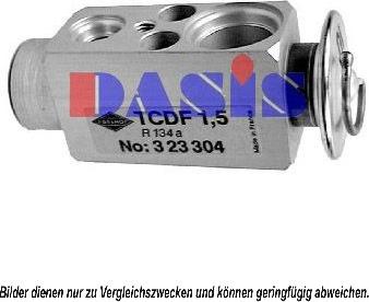 AKS Dasis 840066N - Розширювальний клапан, кондиціонер autozip.com.ua