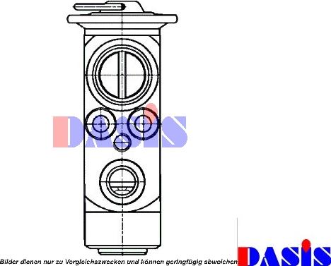 AKS Dasis 840136N - Розширювальний клапан, кондиціонер autozip.com.ua