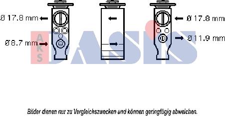 AKS Dasis 840138N - Розширювальний клапан, кондиціонер autozip.com.ua
