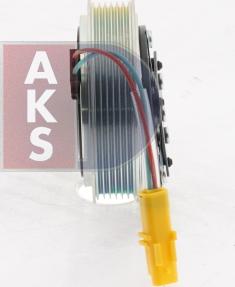 AKS Dasis 855014N - Електромагнітне зчеплення, компресор autozip.com.ua